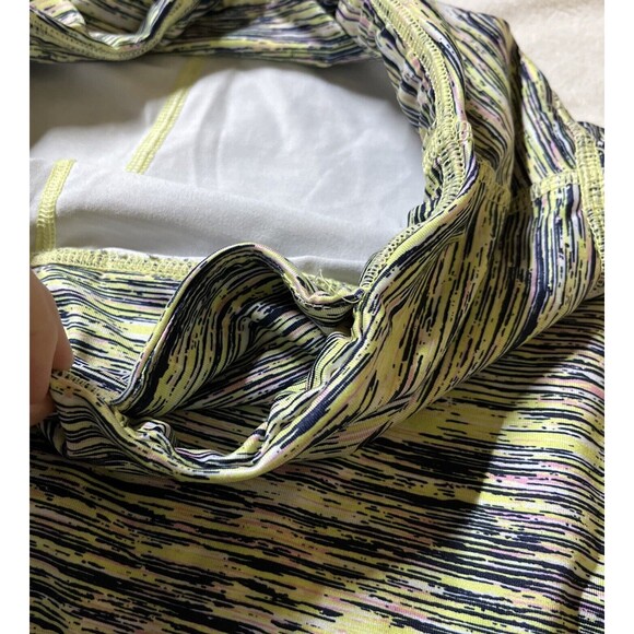 Zelos Women's Size 1X Capri Leggings Pants with Waist Pocket Green Strip… - Picture 8 of 10